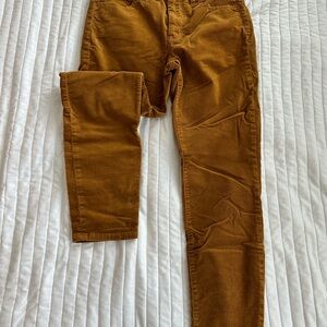 J. Crew Brown Corduroy Pants with Slim Fit